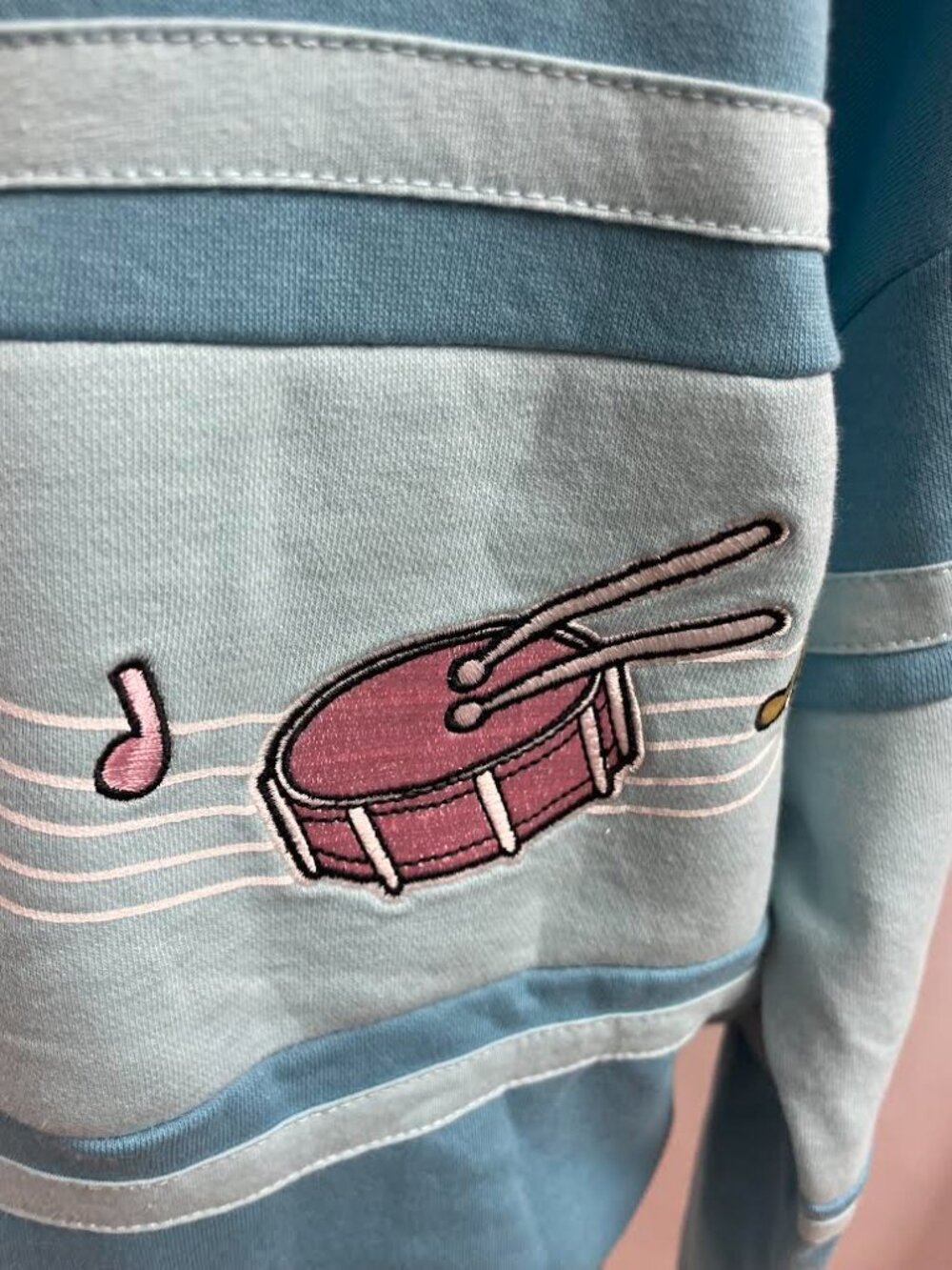 Disney The Aristocats Piano Quarter Zip Women's Crewneck - Picture 10 of 11
